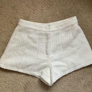 Forever 21 White tweed size small shorts